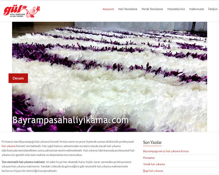 Bayrampaşa halı yıkama firması