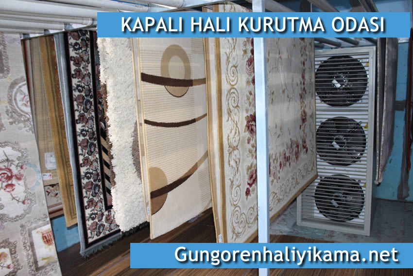 Güngören halı yıkama, kapalı halı kurutma odası